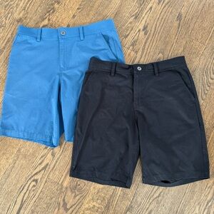 Men's Blue and Black Shorts - Lot of 2